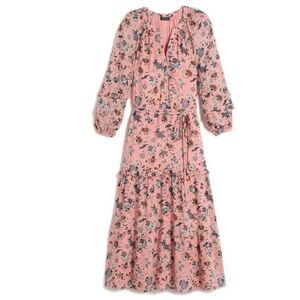Geo Print Long Sleeve Dress vineyard vines